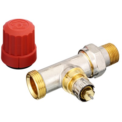 Клапан RA-N прямой, с наружной резьбой, DN15 PN10 kvs 0,90 м3/ч - фото 