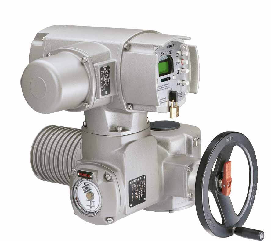 Электропривод AUMA SQ10.2 с блоком AUMATIC AC01.2 380V - фото 