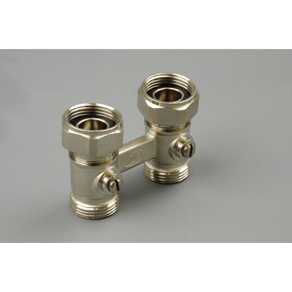 Узел Н-образный для подключения радиатора M22x1.5 3/4" - фото 