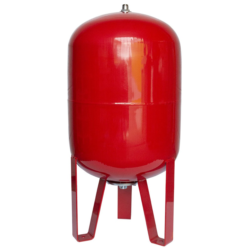 Вертикальный гидроаккумулятор Masdaf TR 80 л, 16 бар, красный - фото - 1
