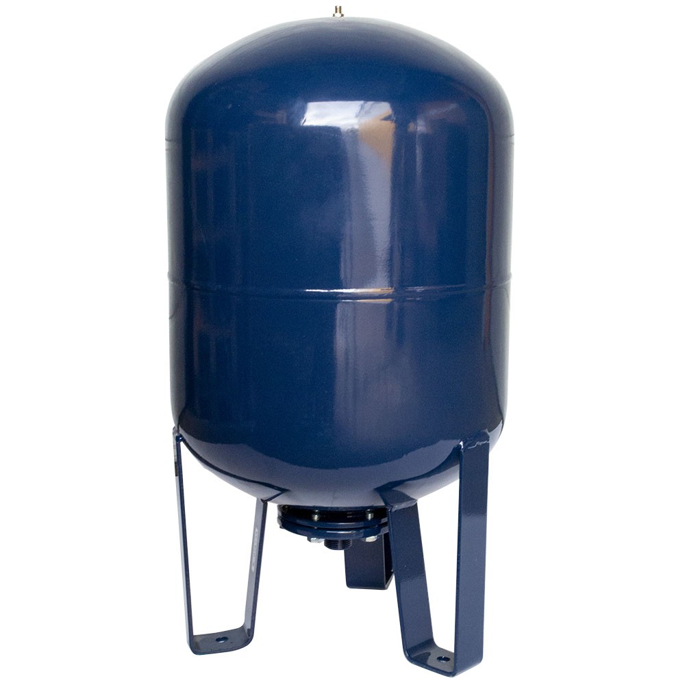Вертикальный гидроаккумулятор Masdaf TR 50 л, 25 бар, синий - фото - 1